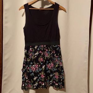 Fit and flare floral dress